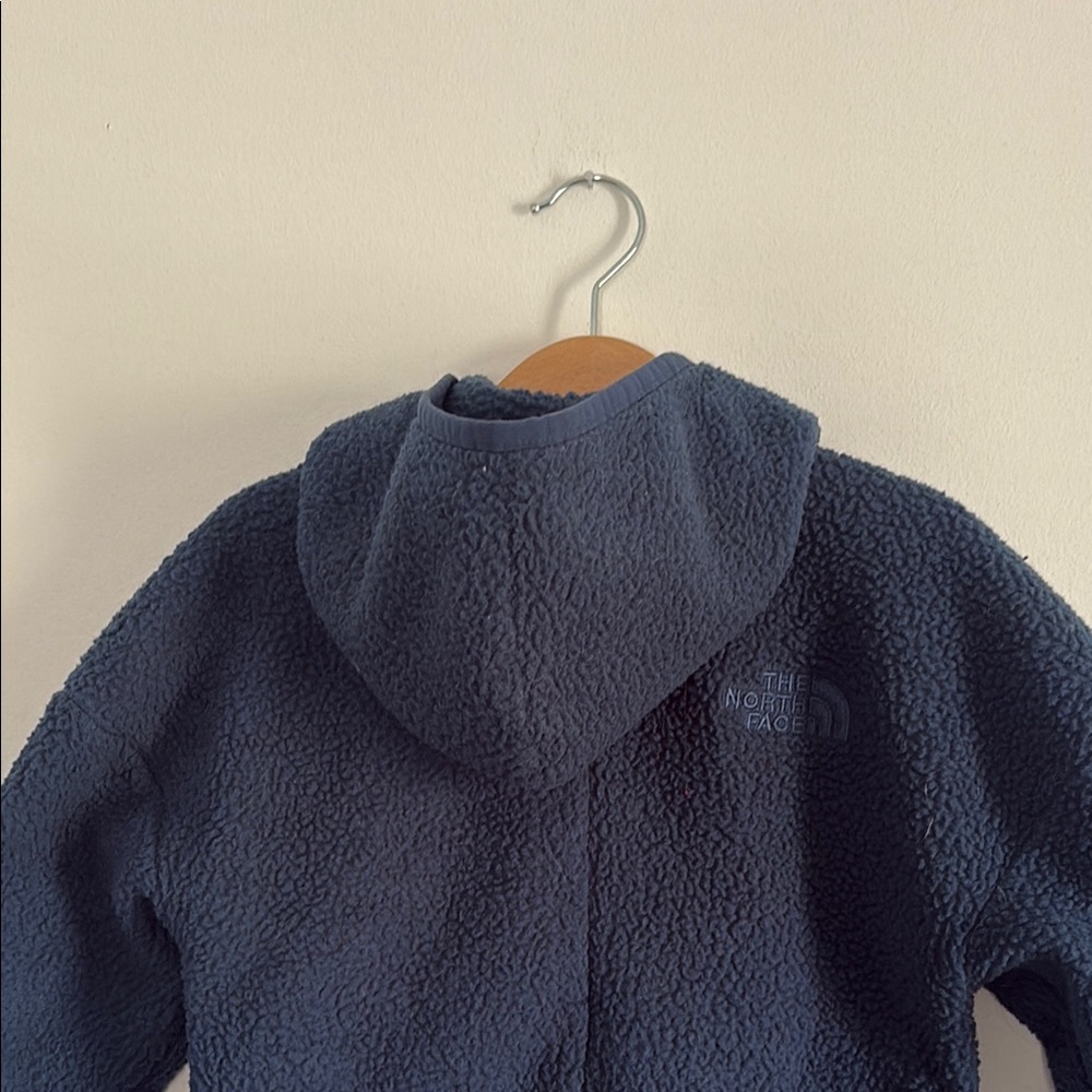 The North Face Navy Fleece Jacket - Picture 3 of 5